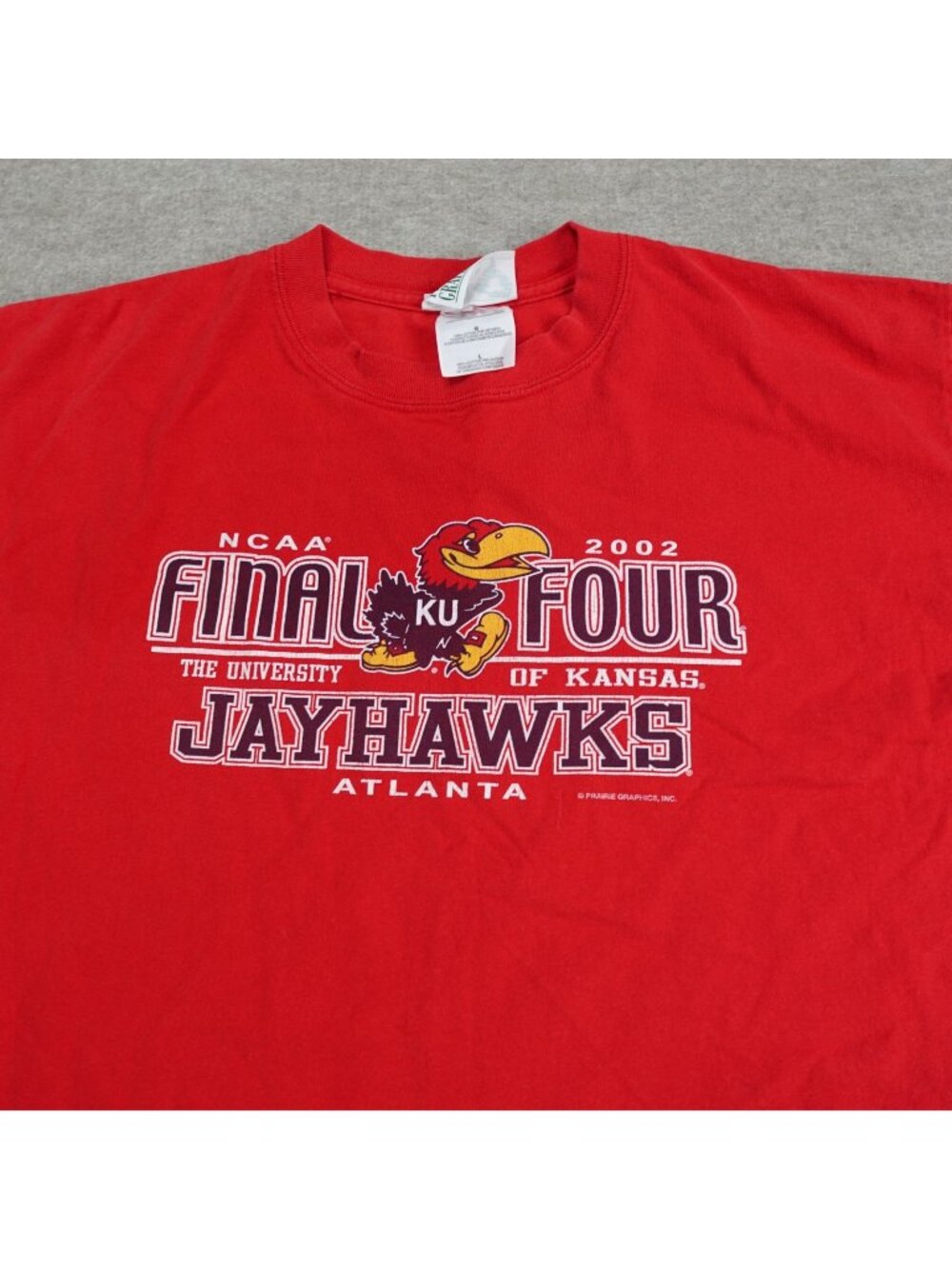 Kansas Jayhawks Shirt Large Final Four 2002 Atlanta